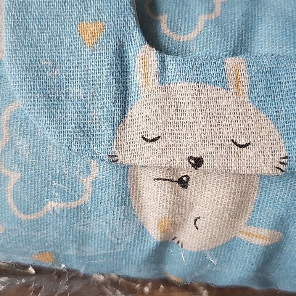 New Cat Sleeping Bag In Blue Cat & Cloud Print - Picture 4 of 4